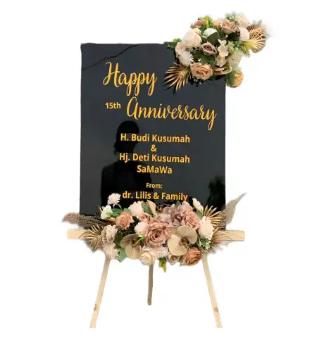 Papan Bunga Akrilik Wonodadi